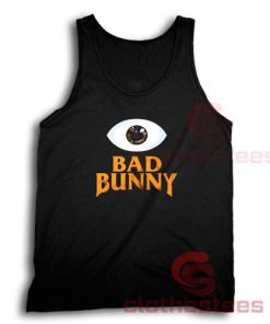 Bad Bunny Cartoon Eye Tank Top