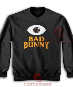 Bad Bunny Cartoon Eye Sweatshirt