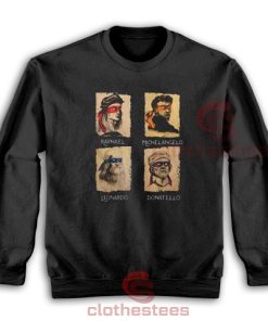 Renaissance Ninja Artist Sweatshirt For Unisex