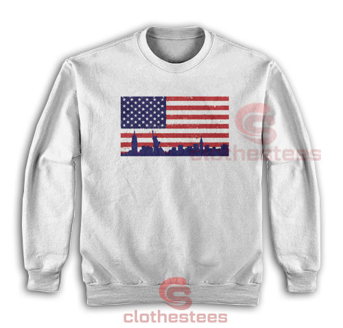 United States of America Flag Sweatshirt