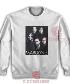 Maroon 5 Band Face Logo Sweatshirt