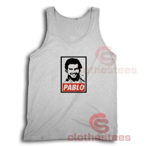 Pablo Escobar Obey Version Tank Top