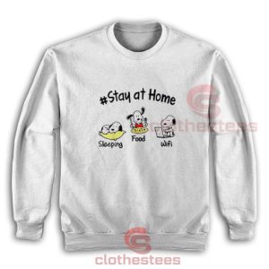 Snoopy Stay Home Sweatshirt
