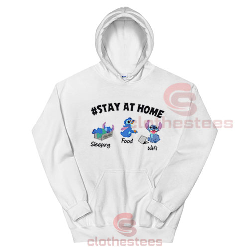 Stitch Stay At Home Hoodie