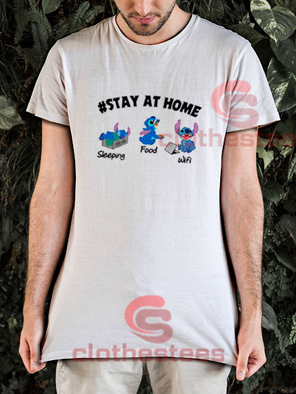 Stitch Stay At Home T-Shirt