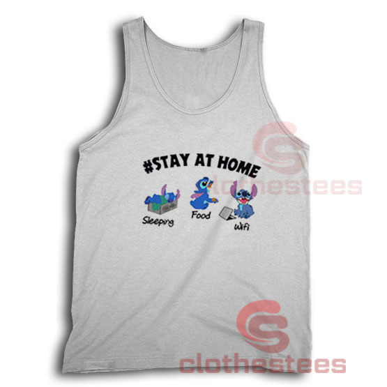 Stitch Stay At Home Tank Top