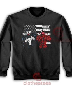 Venom And Spider Man Sweatshirt