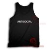 Antisocial Club Tank Top for Men and Women S-2XL