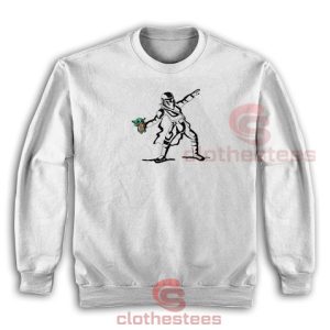 Baby Yoda Banksy Sweatshirt
