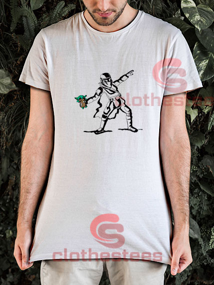 Baby Yoda Banksy T-Shirt