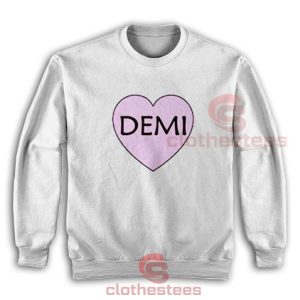 Demi Lovato Heart Sweatshirt