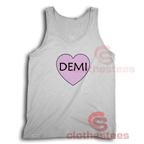 Demi Lovato Heart Tank Top