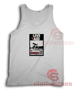 Live Aid at Wembley Tank Top Live Aid Musical Event S - 3XL