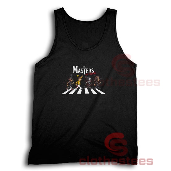Master Of The Rock Bands Tank Top Abbey Road S-3XL