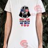 May The Fourth Be With You T-Shirt Darth Vader Funny S-3XL