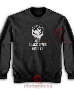 Punisher Black Lives Matter Sweatshirt S-3XL