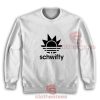 Schwifty Adidas Parody Sweatshirt