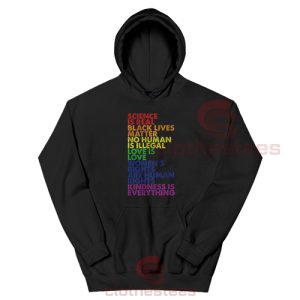 Science Is Real Black Lives Matter Hoodie