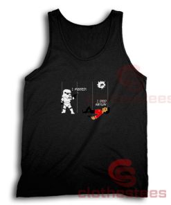 Stormtrooper And A Redshirt Tank Top