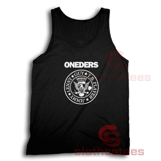 The Oneders Band Tank Top Size S-3XL