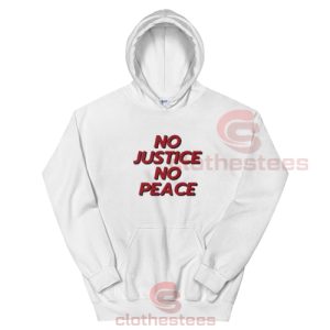 Vintage No Justice No Peace Hoodie