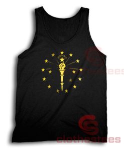 Indiana US State Power Tank Top Indiana Power & Light Tee S-3XL