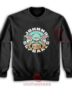 Baby Yoda Johnny Cupcakes Sweatshirt Star Wars Size S-3XL