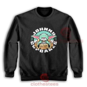 Baby Yoda Johnny Cupcakes Sweatshirt Star Wars Size S-3XL