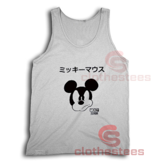 Disney Mickey Mouse Japanese Tank Top For Men And Women S-3XL