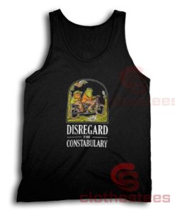 Disregard The Constabulary Tank Top Defund The Police Size S-3XL
