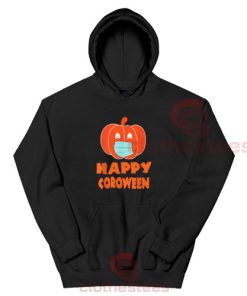 Happy Coroween Halloween 2020 Hoodie Pumpkin Mask S-3XL
