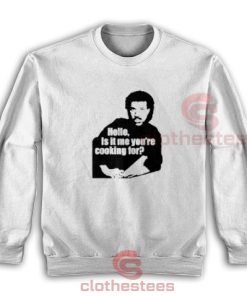 Hello Lionel Richie Apron Sweatshirt S-3XL