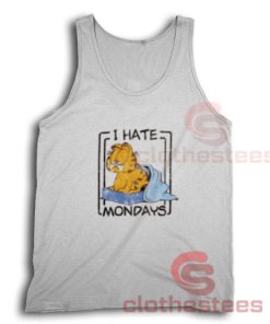 I Hate Mondays Garfield Tank Top For Women And Men S-3XL