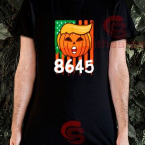Impeach Trumpkin Halloween 8645 T-Shirt S-3XL