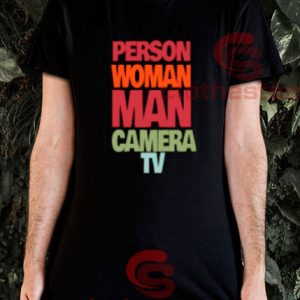 Person Woman Man Camera TV T-Shirt Vintage Size S-3XL