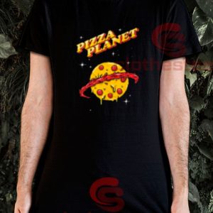 Pizza Planet at The Night T-Shirt S-3XL