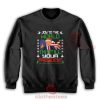 Trump Joy To The World Sweatshirt Christmas Xmas S-3XL