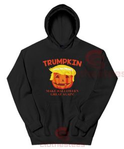 Trumpkin Jack O Lantern Hoodie Trump Halloween S-3XL