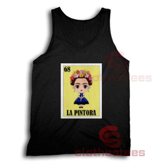 La Pintora Lottery Tank Top Mexican Lottery For Unisex