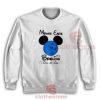 Mickey Mouse Ears And Bowling Sweatshirt Kind Of Girl Size S-3XL
