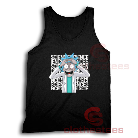 Rick and Morty Science Tank Top Rick Sanchez For Unisex