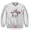 Merry Christmas Flamingo Sweatshirt Merry Flocking For Unisex