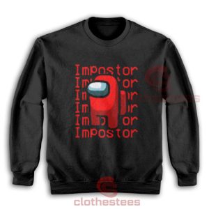 Among Us Impostor Sweatshirt Game Online For Unisex
