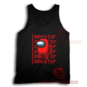 Among Us Impostor Tank Top Game Online For Unisex