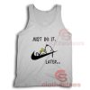 Just Do It Snoopy Later Tank Top Lazy Snoopy For Unisex