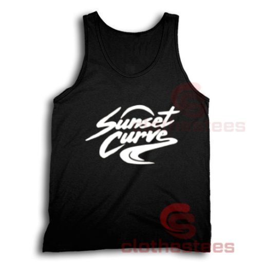 Sunset Curve Logo Tank Top Julie And The Phantoms For Unisex