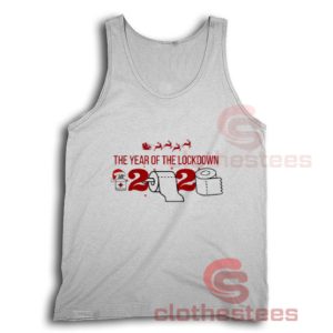 The Year of Lockdown 2020 Christmas Tank Top For Unisex