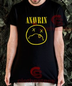 ANAVRIN Parody Logo T-Shirt Nirvana Parody