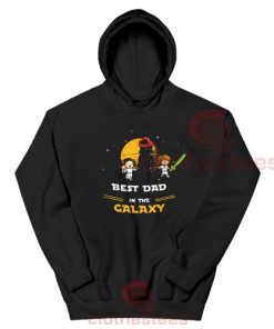 Best Dad In The Galaxy Hoodie Darth Vader For Unisex