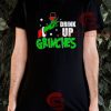 Drink Up Grinches T-Shirt Drinking Wine Grinch S-3XL